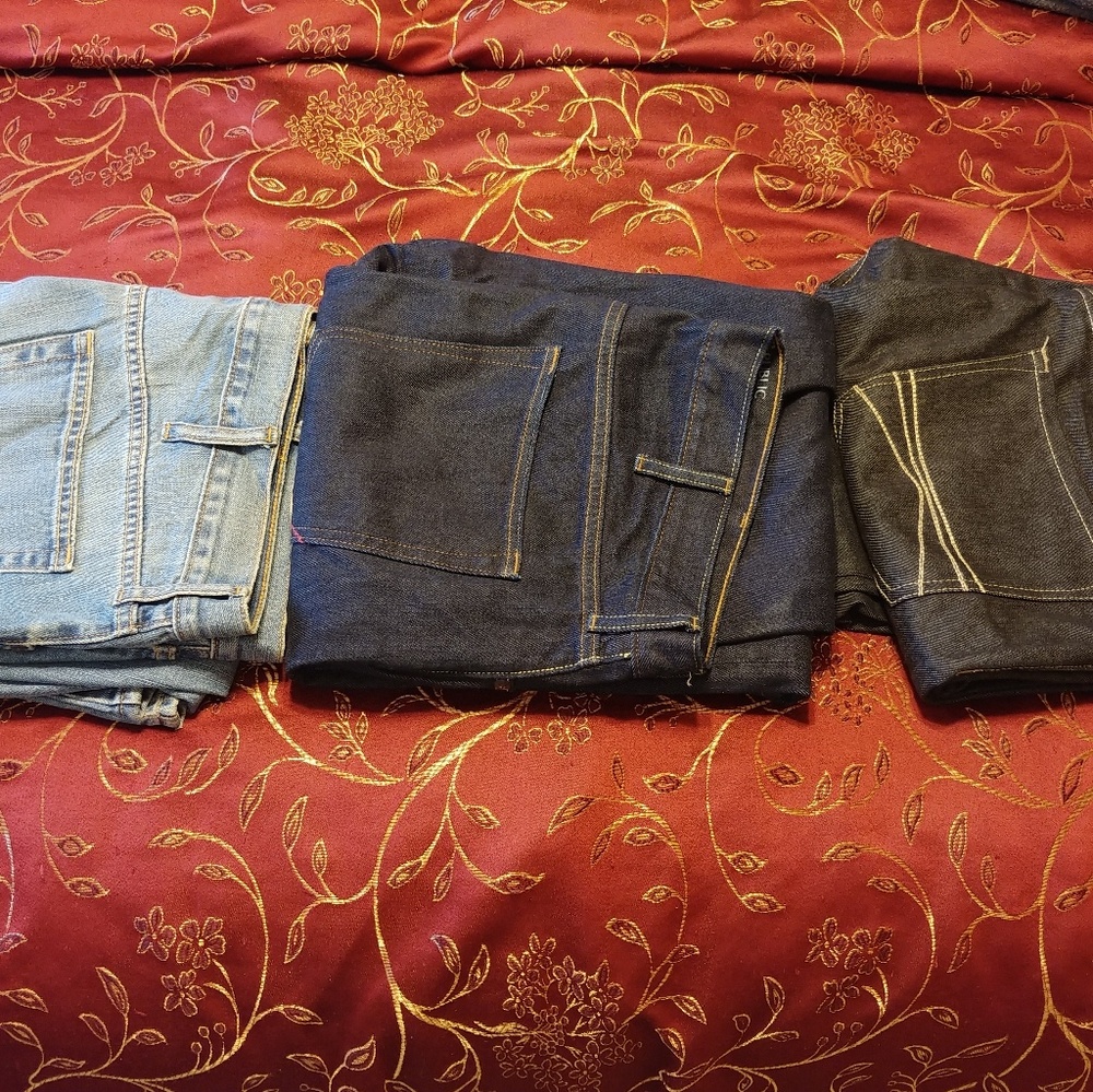 Bundle of mens jeans 38 waist Tall